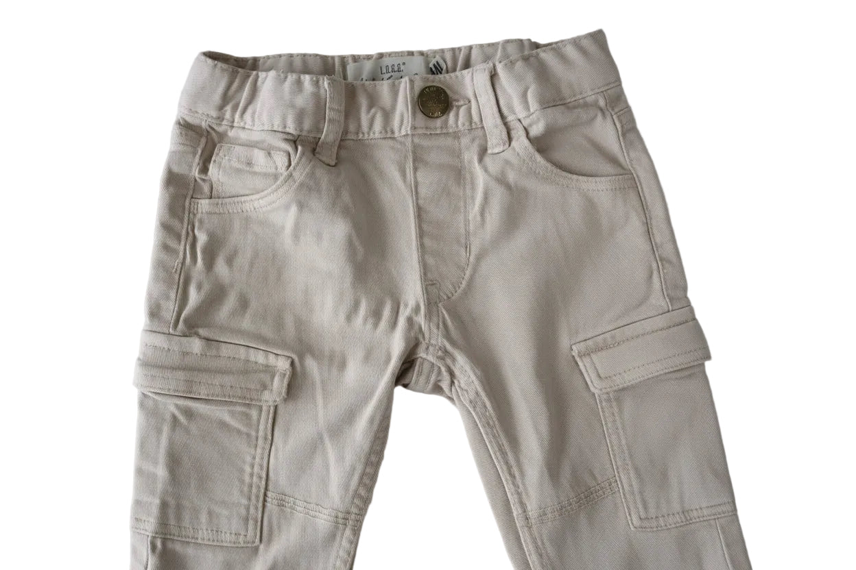 H&M Beige Jeans 2-3A